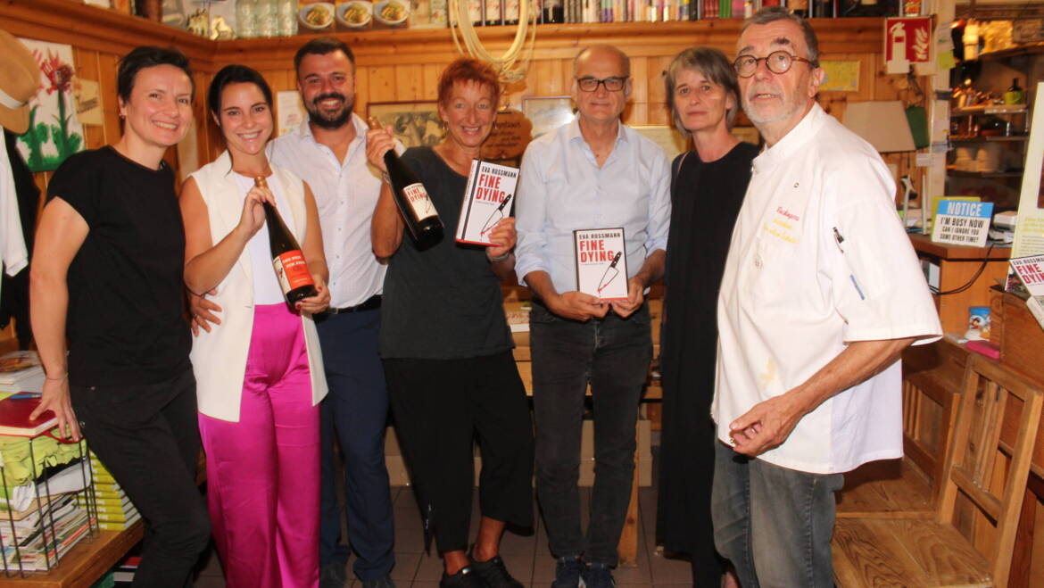 Lesung von Eva Rossmann mit unserer Weinedition